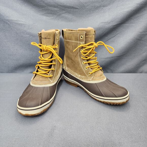 Eddie Bauer Rubber Duck Boots 8 Thermafill 200g Insulation Weatheredge Hunt Pack - Picture 14 of 16